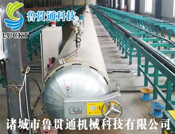 Steam heating hose curing tank